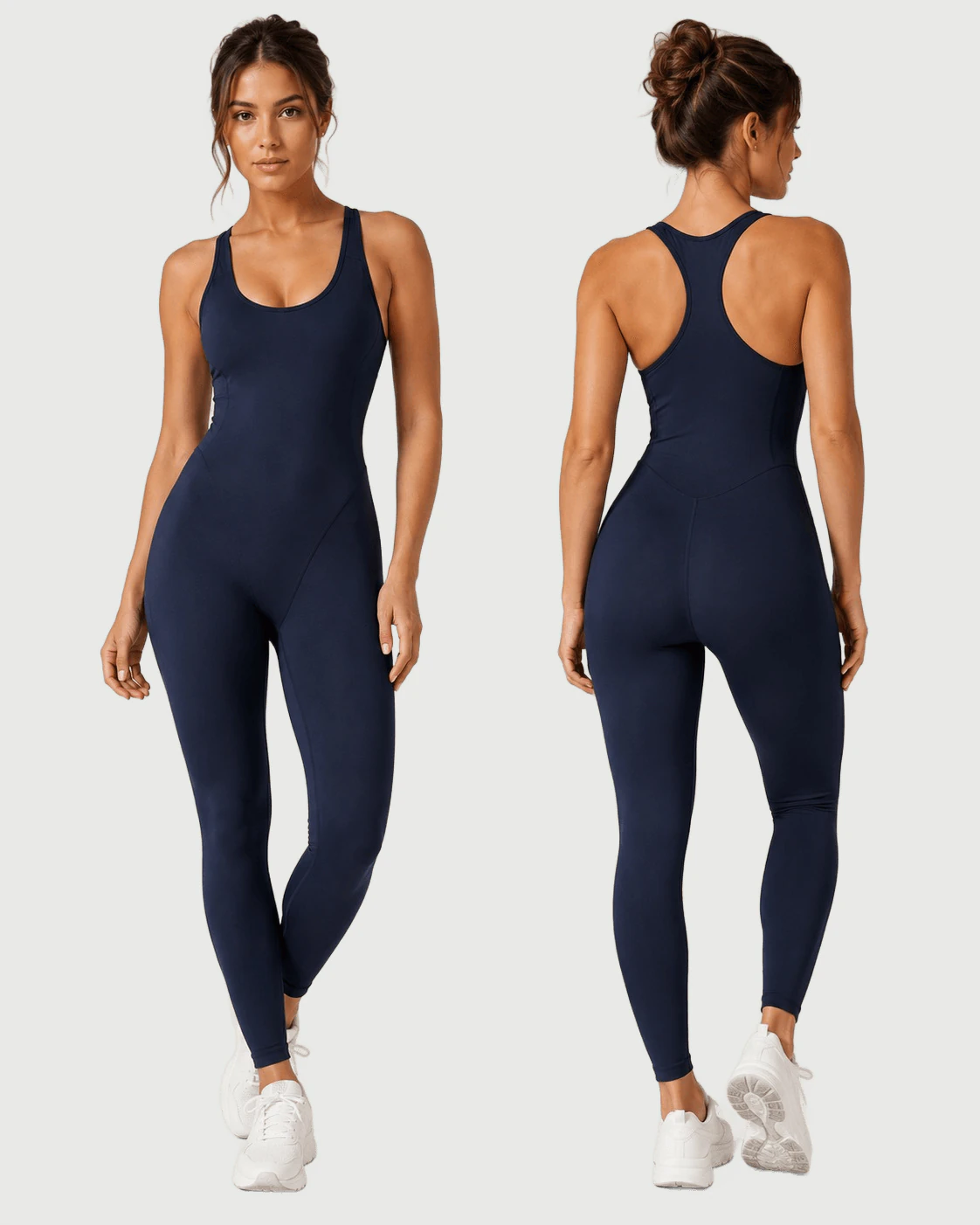 Private Label Racerback One Piece Unitard for private label OEM activewear manufacturing