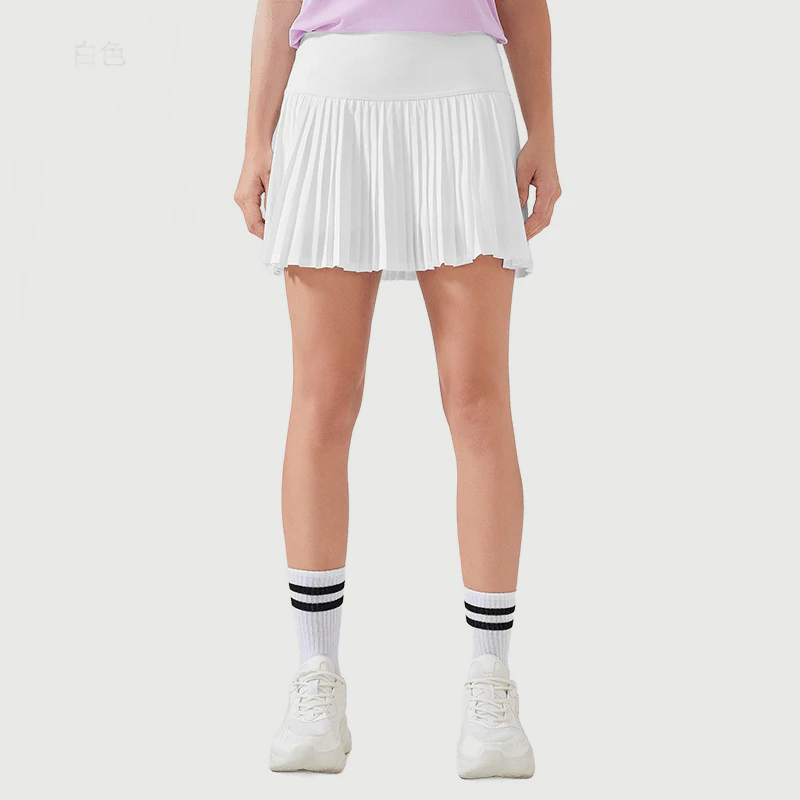 Private Label High Waisted Pleated Tennis Skirt for private label activewear sourcing