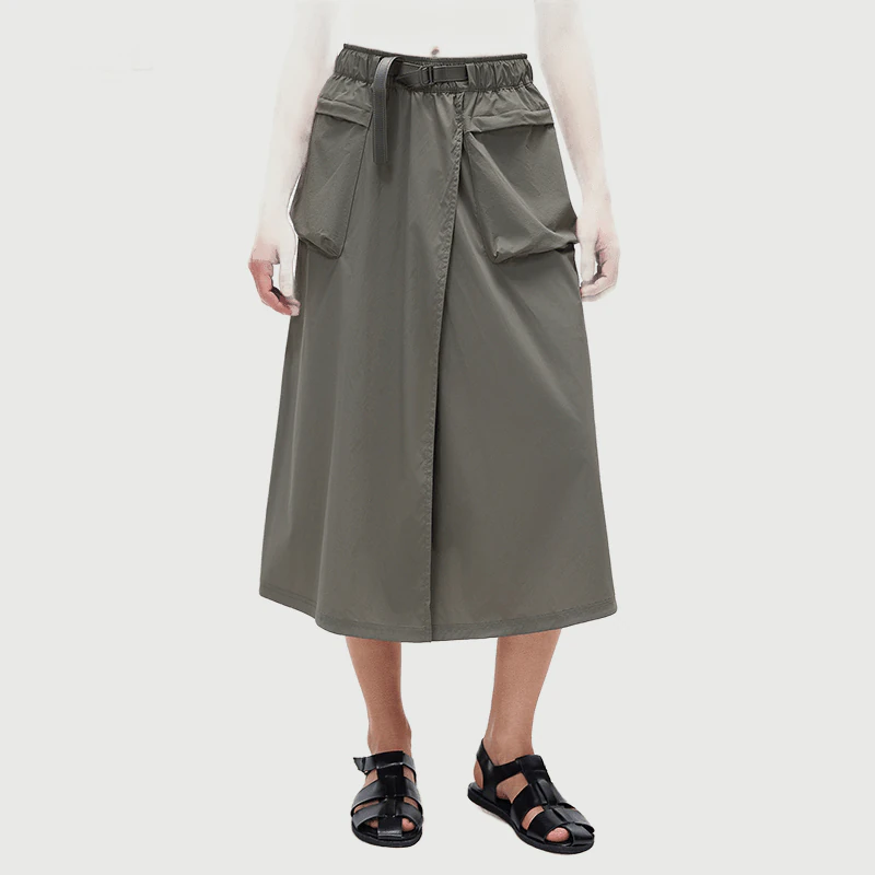 TD-046 Custom High-Waist Tennis Skort for private label activewear sourcing