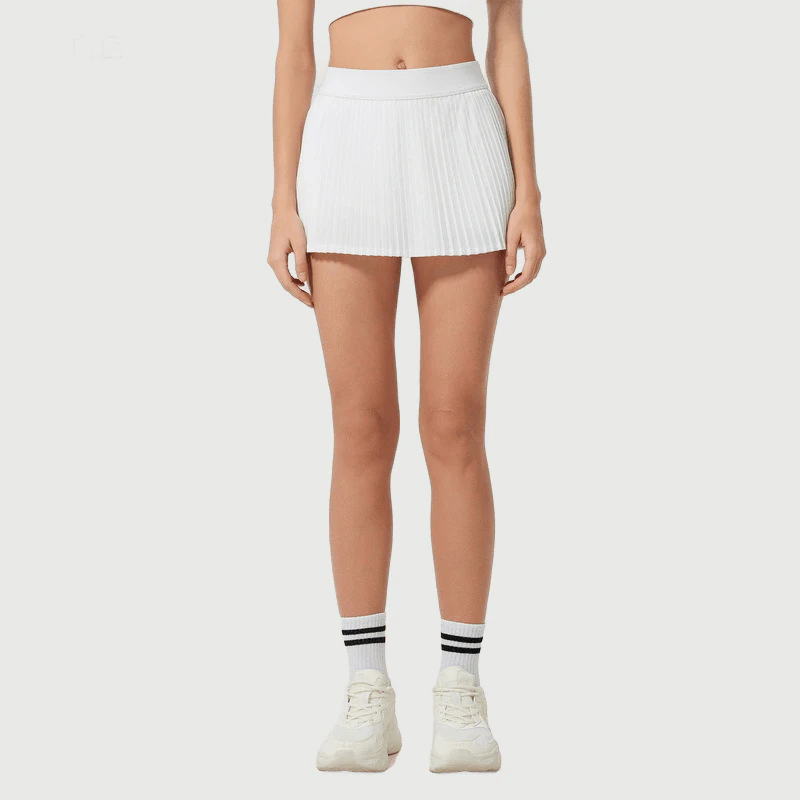 TD-050 OEM Pleated Tennis Skort for private label activewear sourcing