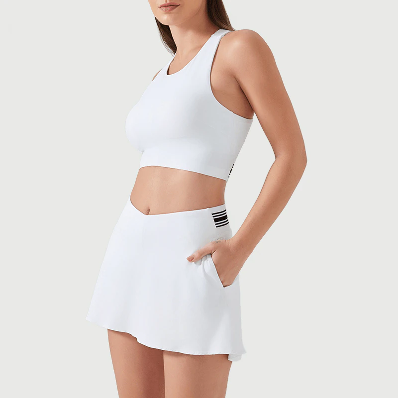 TD-055 Custom Athletic Tennis Skort for private label activewear sourcing