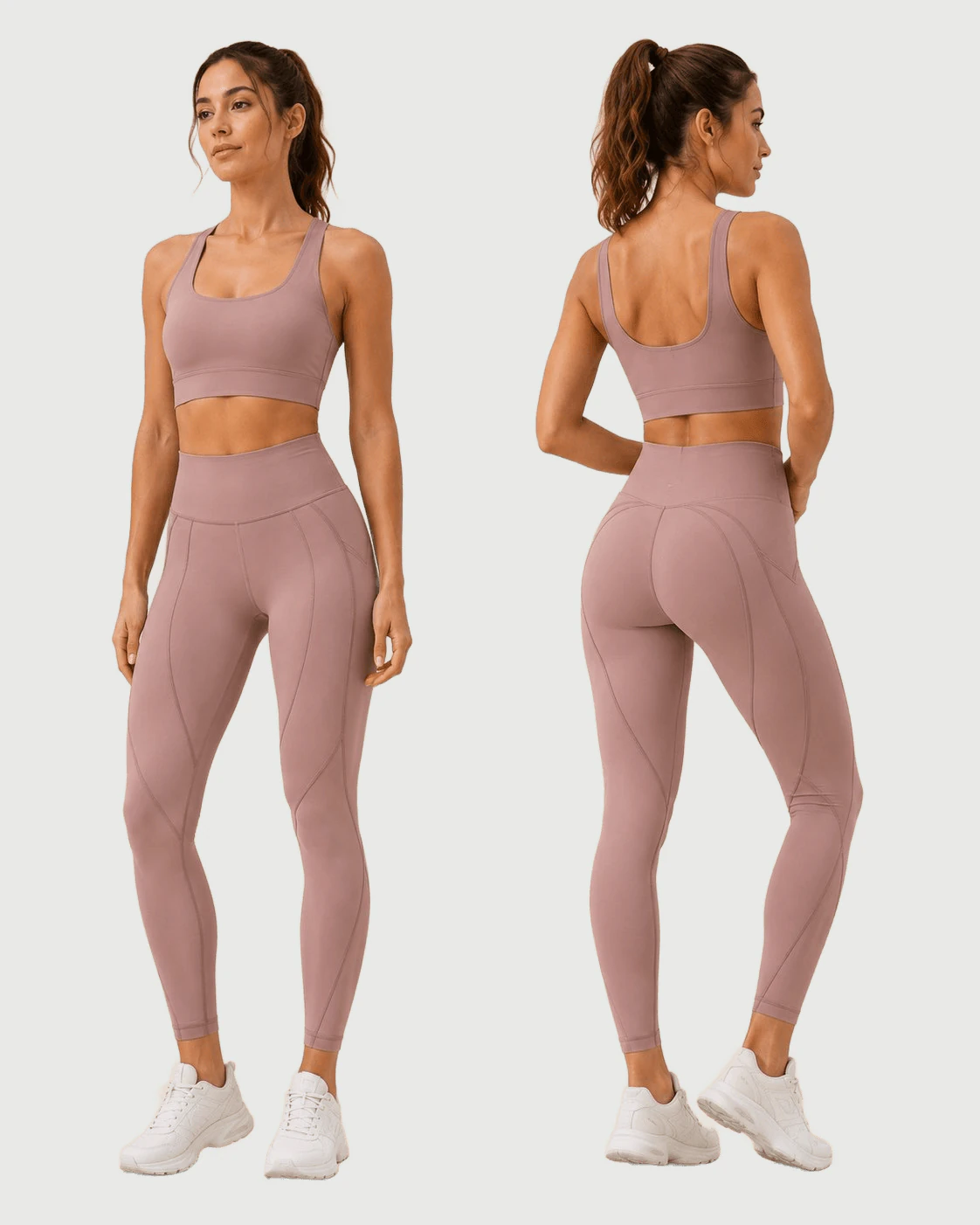 Private Label 3D Line Fitness Leggings for private label OEM activewear manufacturing