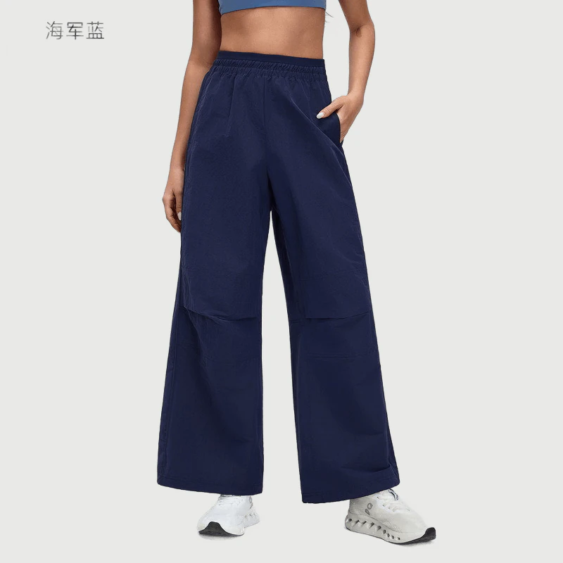 YL-031 Custom Wide Leg Yoga Pants for private label activewear sourcing