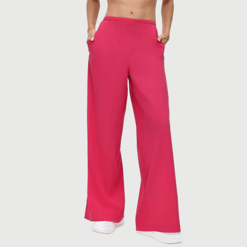 YL-038 OEM Wide Leg Yoga Pants for private label activewear sourcing