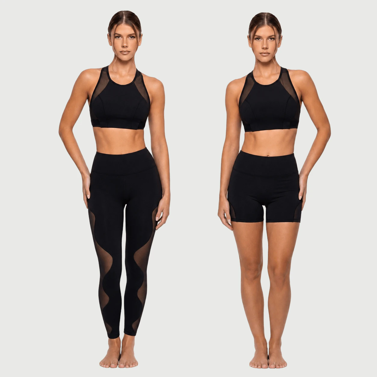 Buttery Soft Sculpting Yoga Set for private label OEM activewear manufacturing