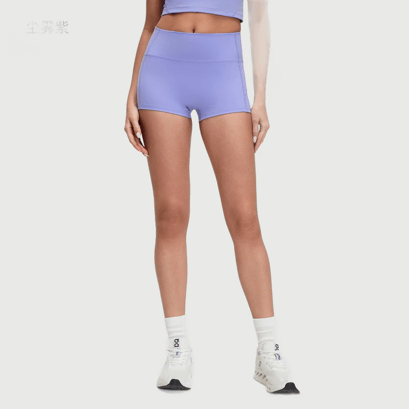 OEM High Waisted Yoga Shorts with Butt Lifting Design for private label activewear sourcing