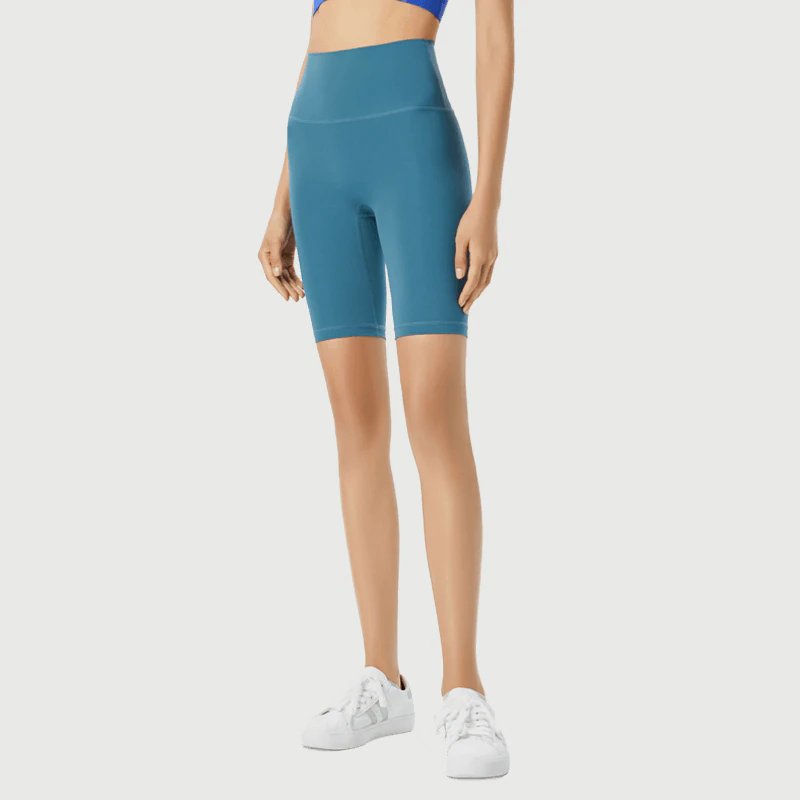 Private Label High Waist Biker Shorts for private label activewear sourcing