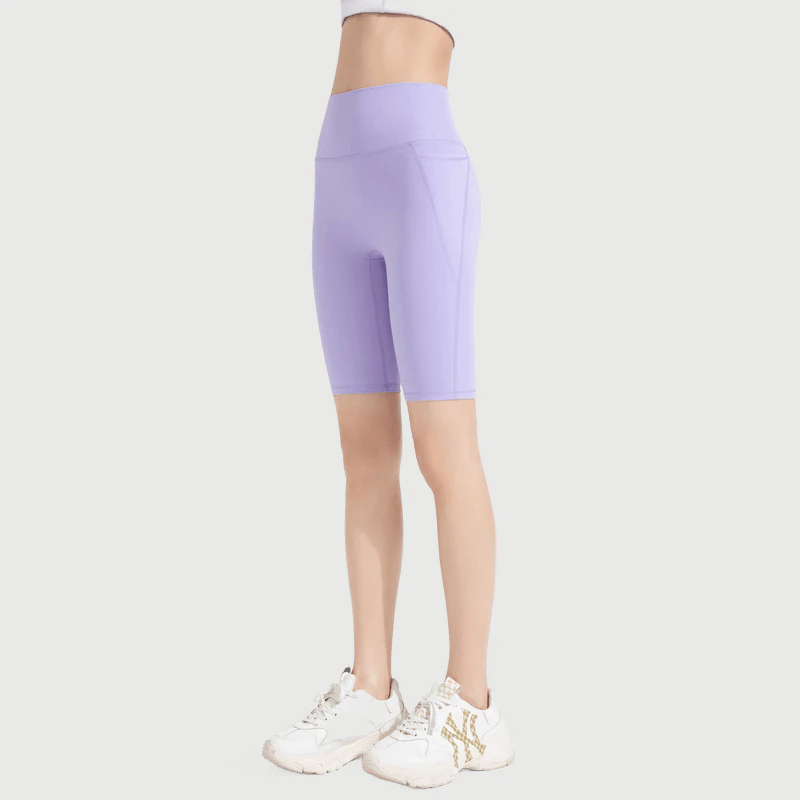 SH-020 OEM Buttery Soft Biker Shorts for private label activewear sourcing