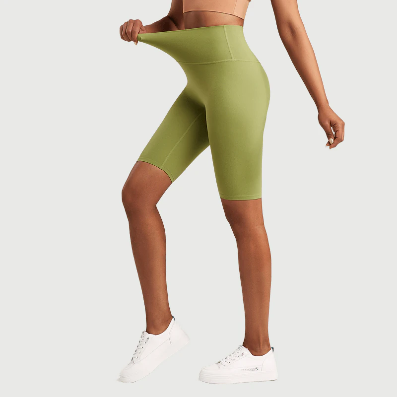 SH-023 OEM High Waist 5-Inch Yoga Shorts for private label activewear sourcing