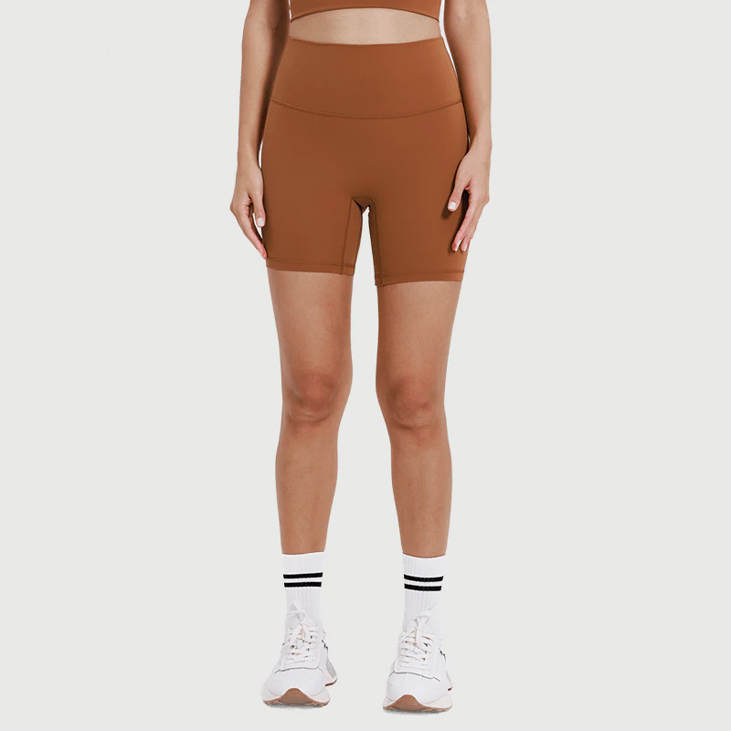 SH-026 OEM High-Waist Biker Shorts for private label activewear sourcing