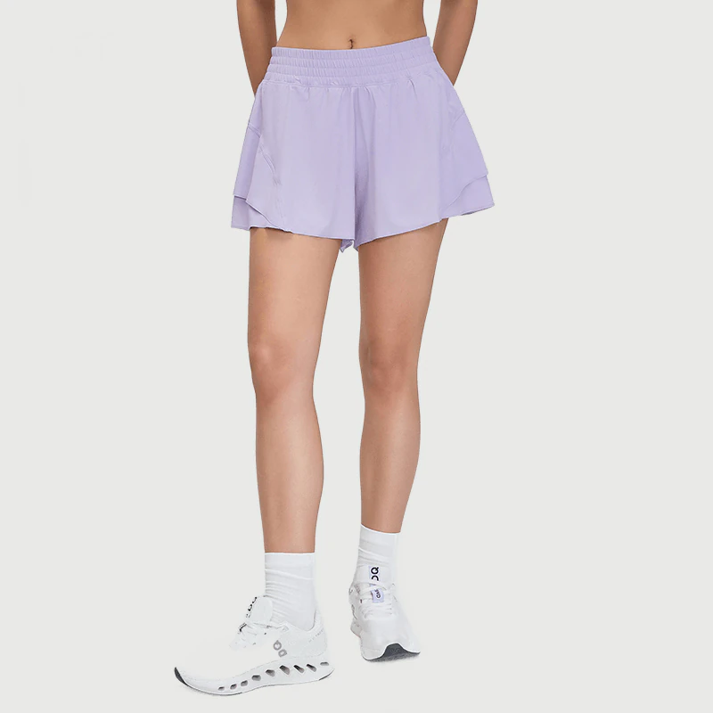 SH-036 Private Label Built-In Liner Running Shorts for private label activewear sourcing