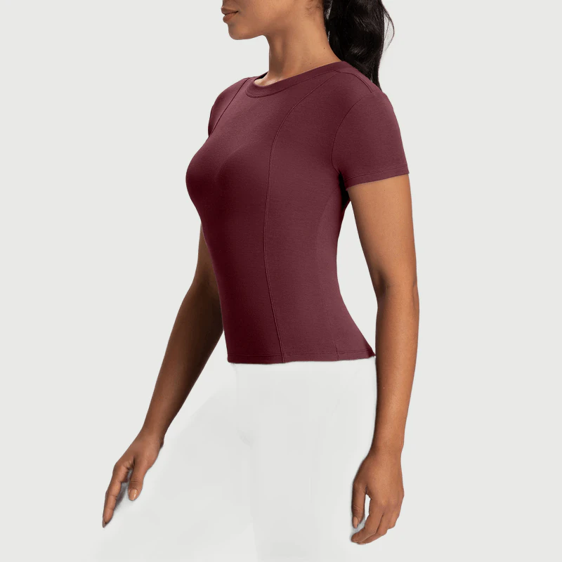 YT-033 Private Label Training Yoga Top for private label activewear sourcing