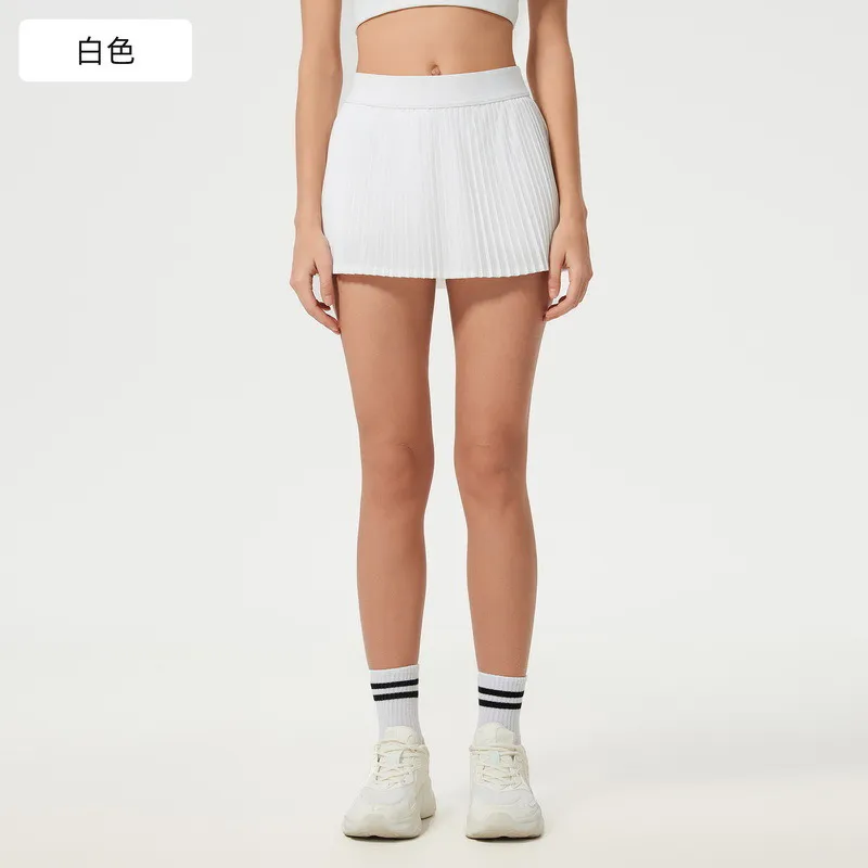 TD-050 OEM Side-Stripe Pleated Tennis Skort