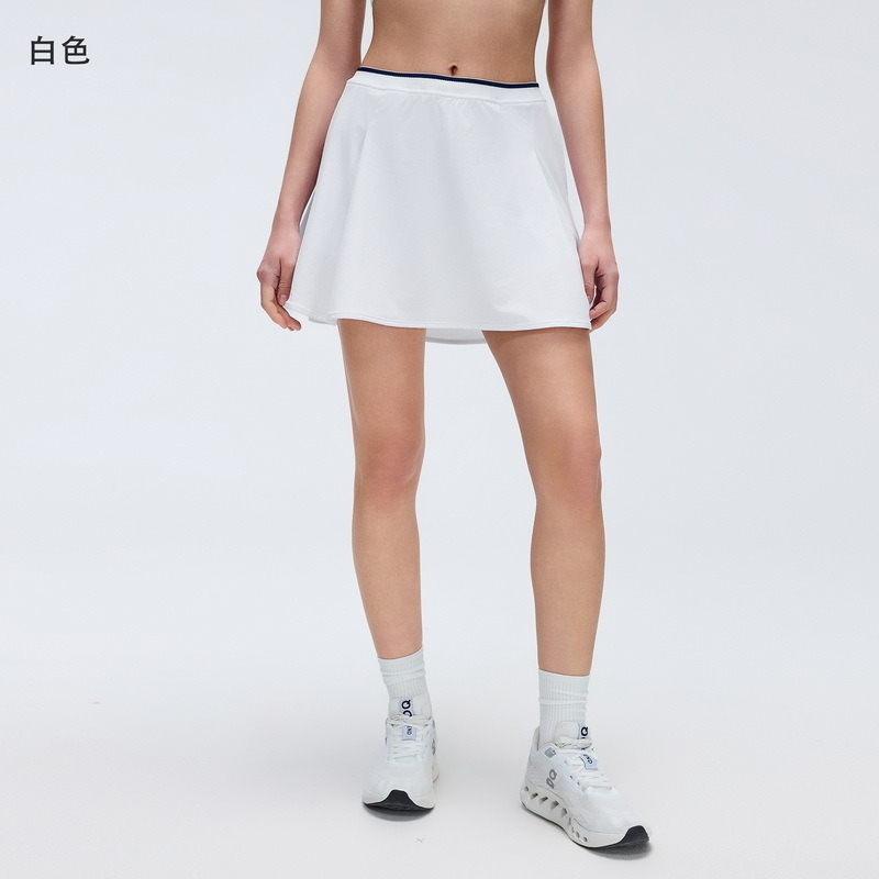 OEM High Waist Tennis Skirt with Built-In Shorts for private label activewear sourcing
