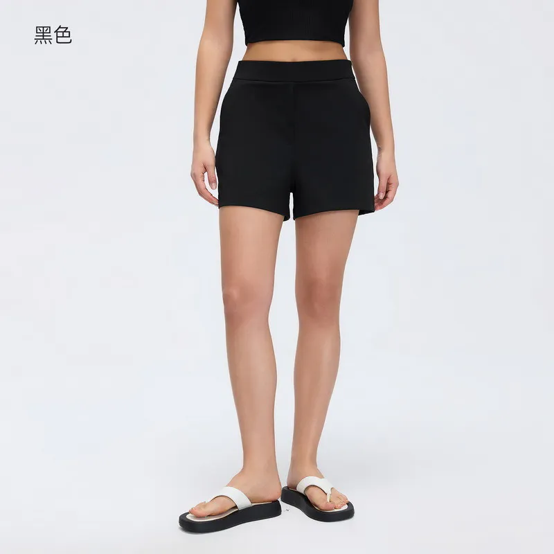 SH-001 Custom High Waisted Casual Shorts with Pockets