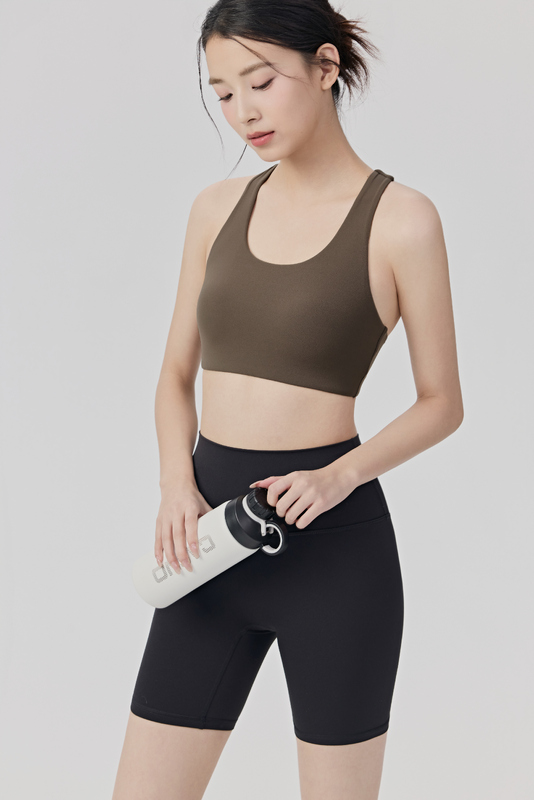 SB-017 OEM Seamless Padded High Impact Sports Bra for private label activewear sourcing