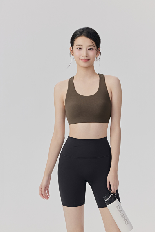 SB-020 OEM High Support Racerback Sports Bra for private label activewear sourcing