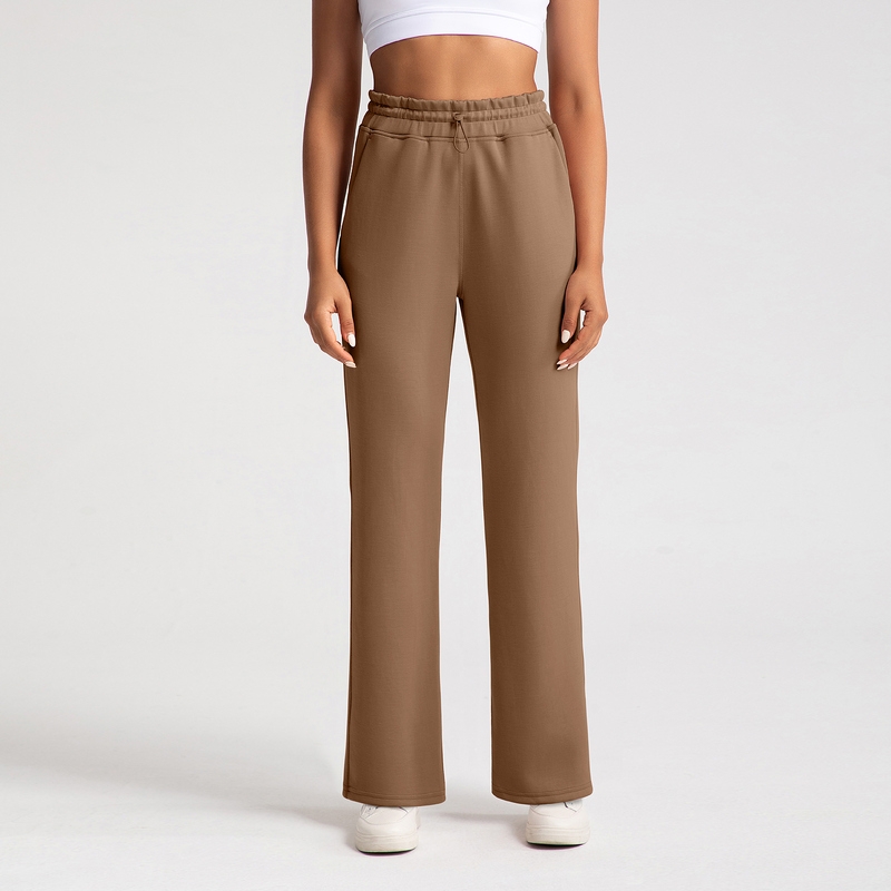 YL-020 Custom High Waist Flared Yoga Pants for private label activewear sourcing