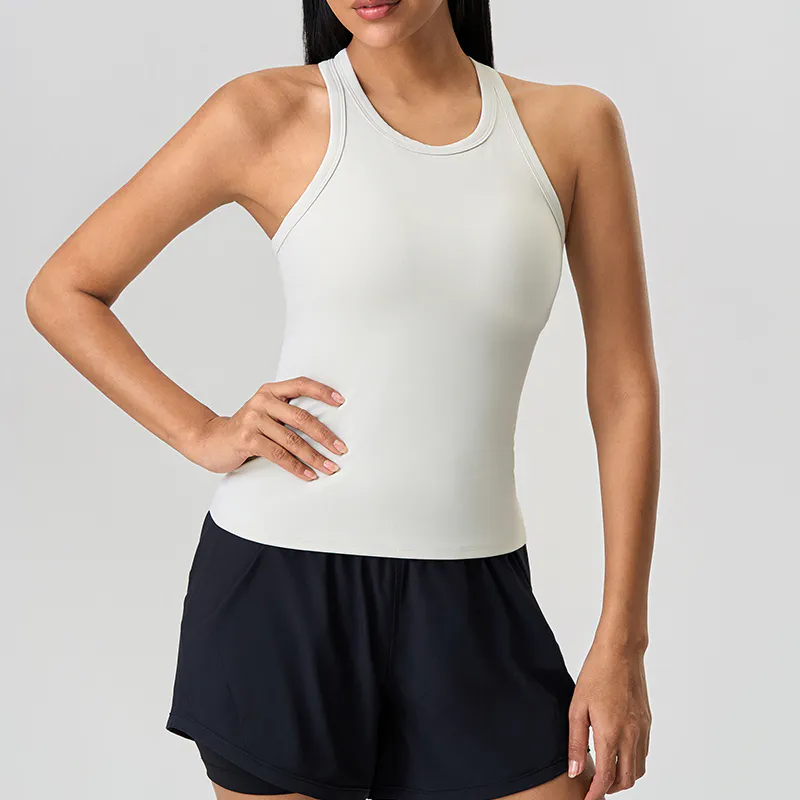 YT-018 Private Label Racerback Workout Tank Top