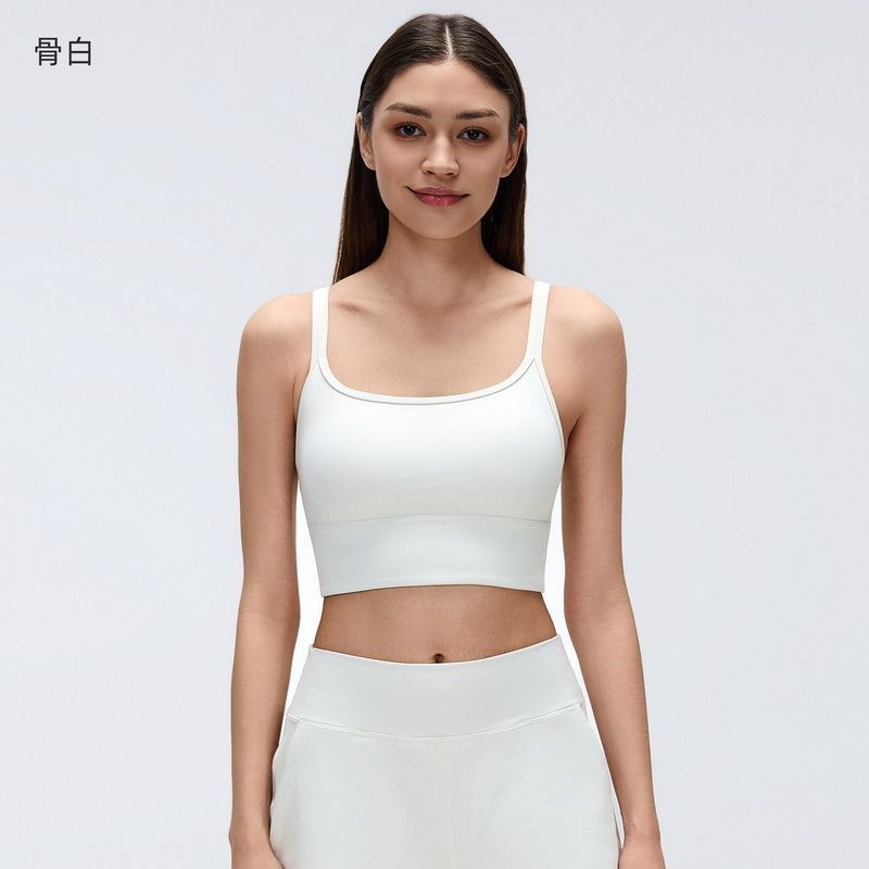 SB-025 Custom Square Neck Cropped Sports Bra for private label activewear sourcing