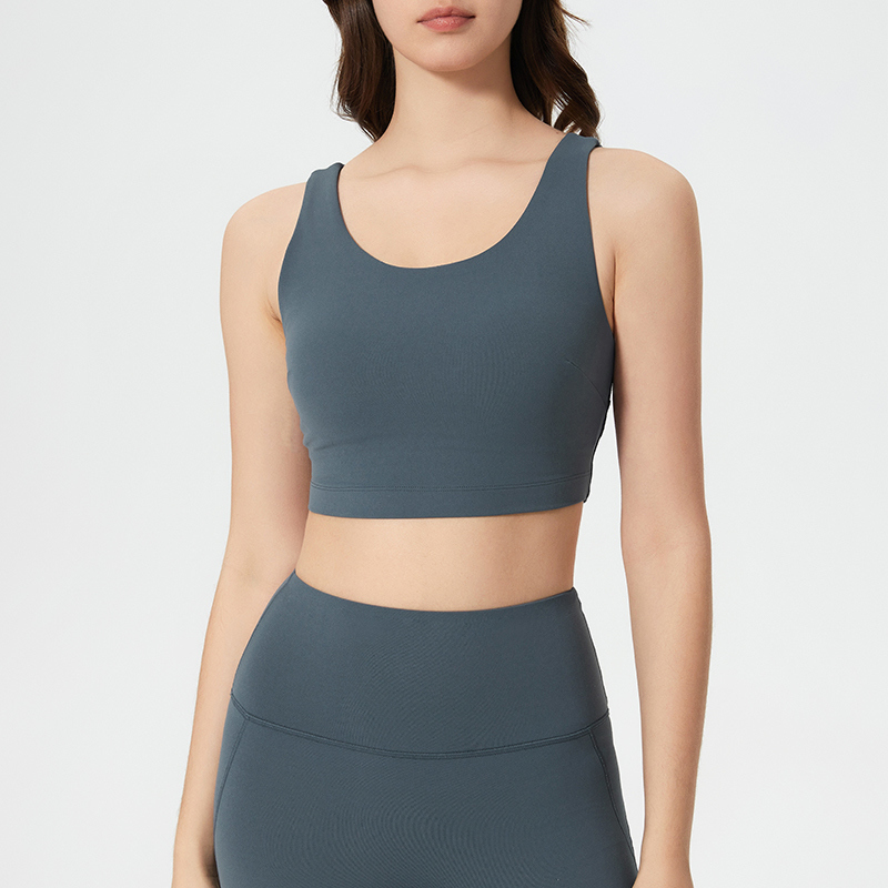 SB-035 OEM Medium Support Sports Bra for private label activewear sourcing