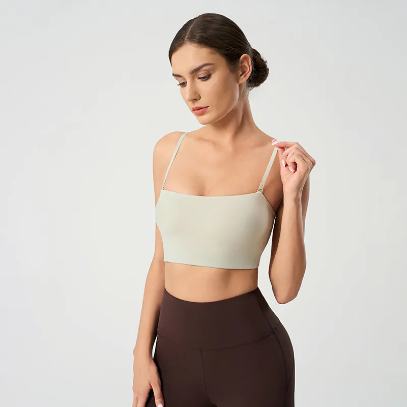 SB-039 Private Label Seamless Bandeau Sports Bra