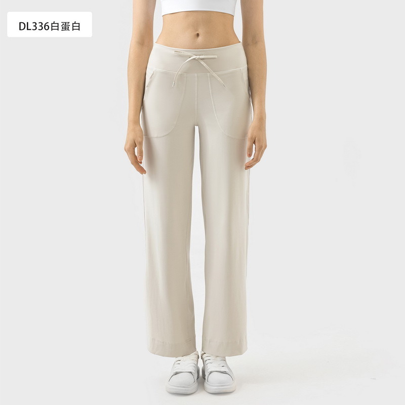 YL-026 OEM Wide Leg Yoga Pants for private label activewear sourcing