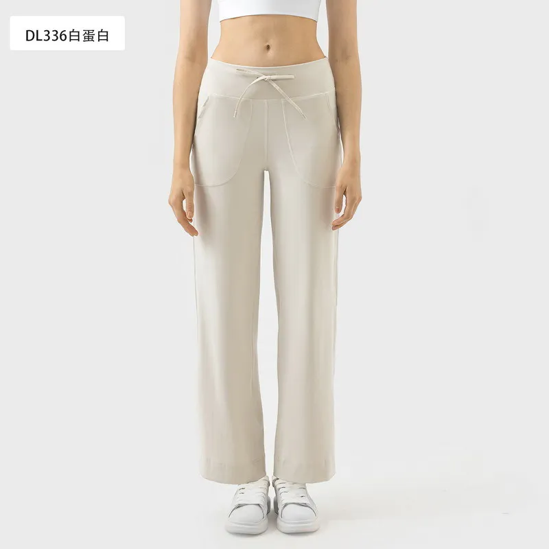 YL-026 OEM Straight-Leg Lounge Yoga Pants