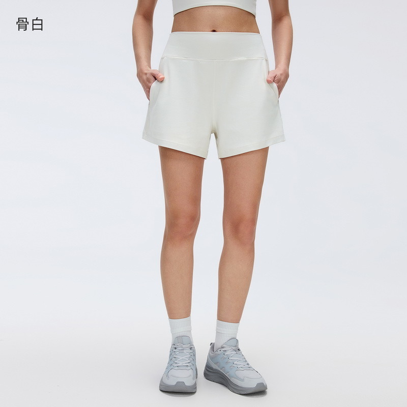 SH-028 Custom Pocket Stretch Yoga Shorts for private label activewear sourcing