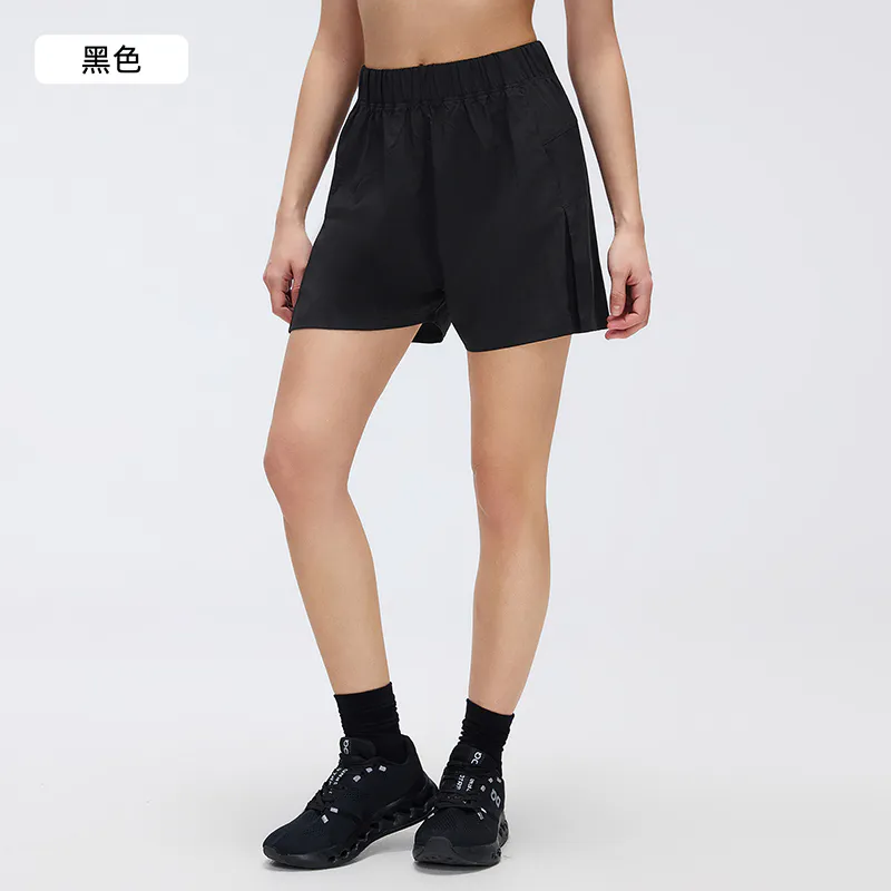 SH-033 Private Label Pocket Stretch Yoga Shorts for private label activewear sourcing