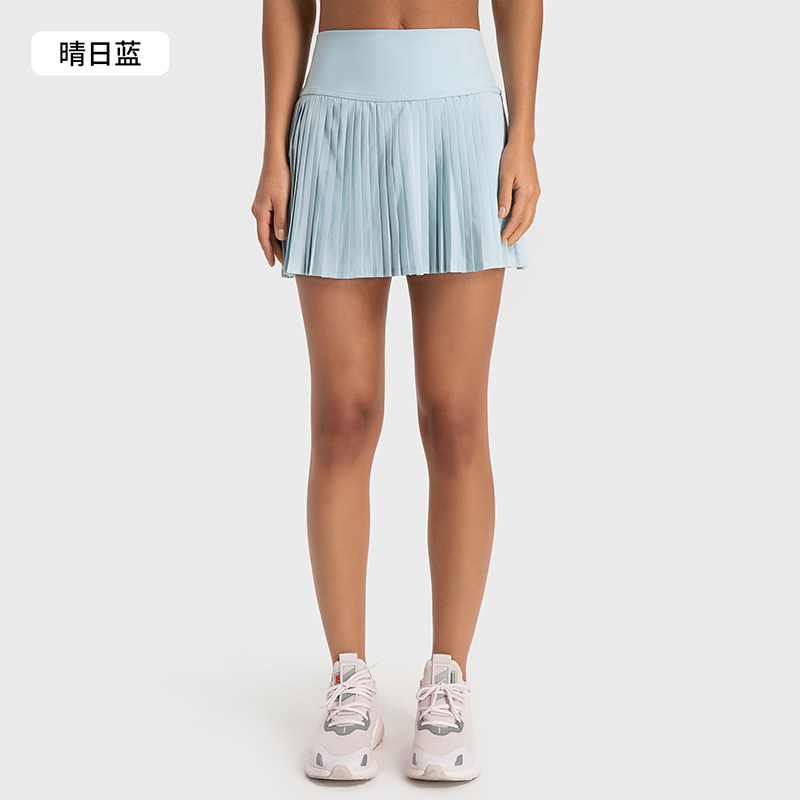 TD-005 Private Label High Waisted Pleated Tennis Skirt view 5 for activewear sourcing