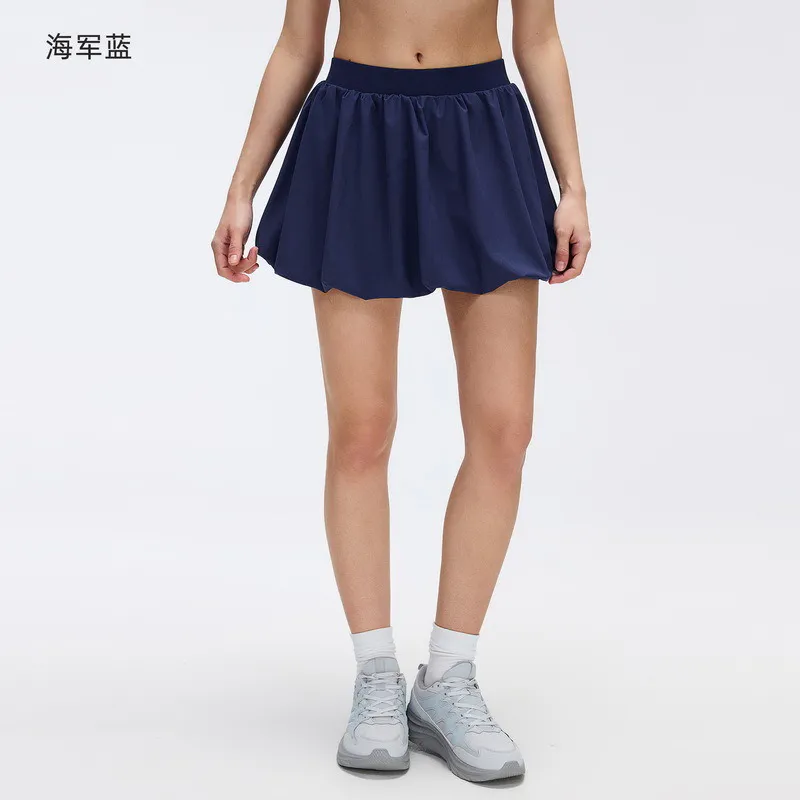 TD-008 Custom Bubble Hem Tennis Skort view 2 for activewear sourcing