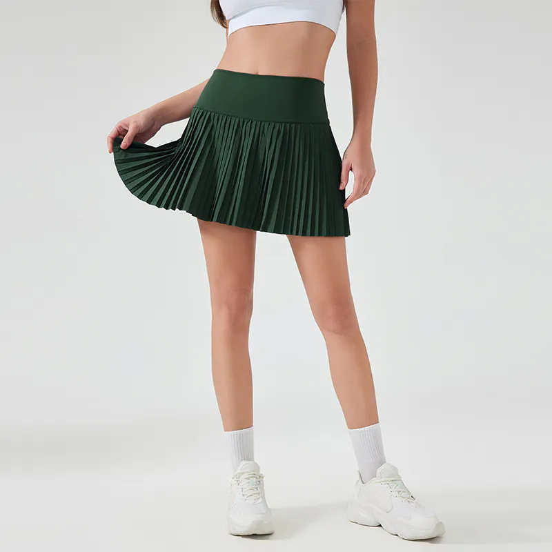 TD-052 Custom Pleated Tennis Skort view 4 for activewear sourcing