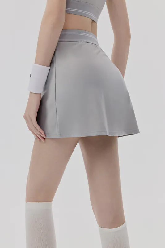TD-036 Custom Active Skort with Ball Pocket view 4 for activewear sourcing