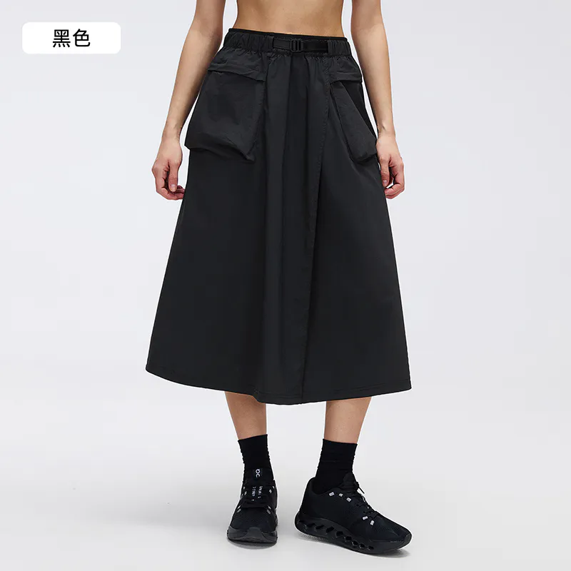 TD-046 White Custom High-Waist Tennis Skort view 2 for activewear sourcing