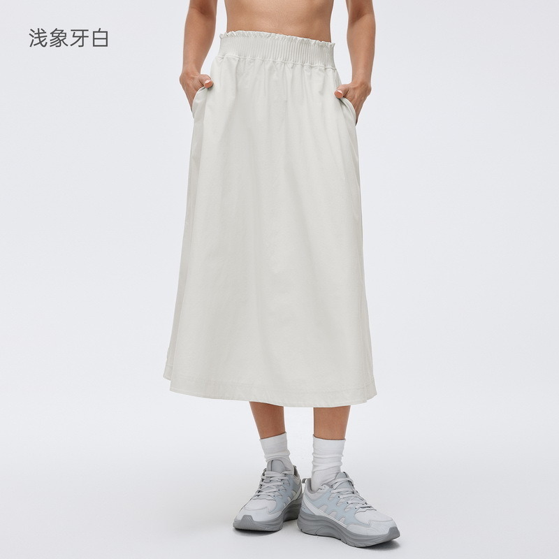 TD-047 White OEM High-Waist Tennis Skort view 2 for activewear sourcing