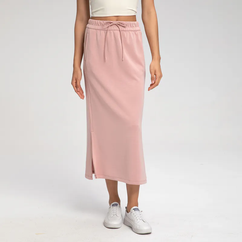 TD-058 Custom Longline A-Line Training Skirt view 4 for activewear sourcing