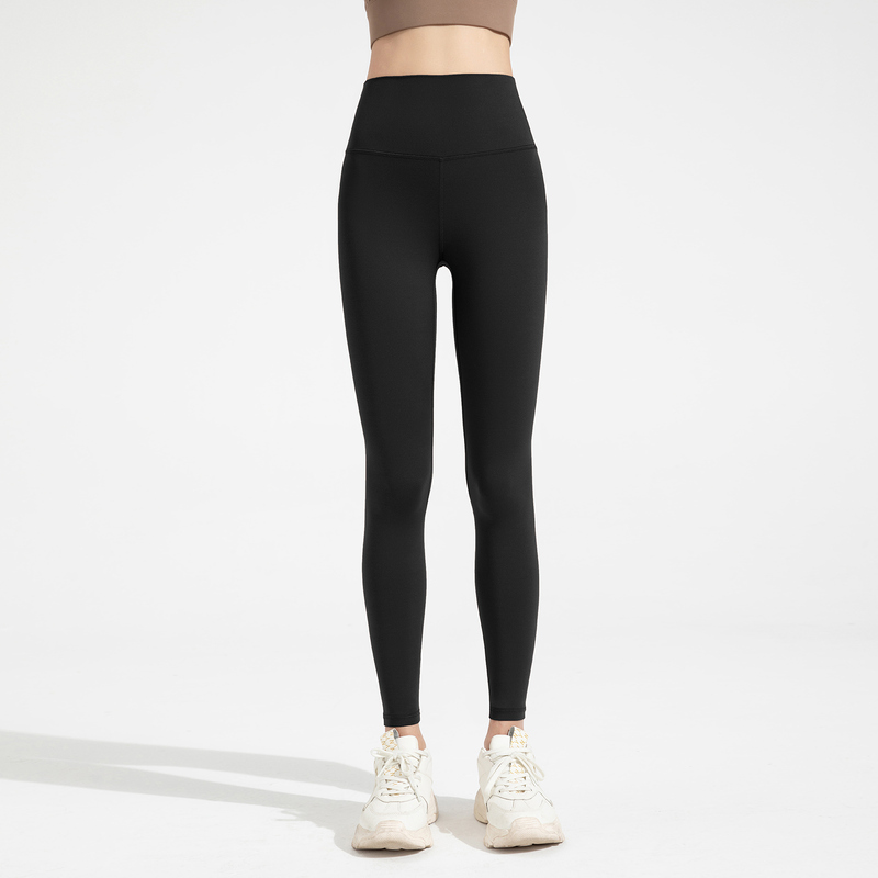 YL-016 Private Label Nude Feel High Waist Yoga Leggings view 3 for activewear sourcing