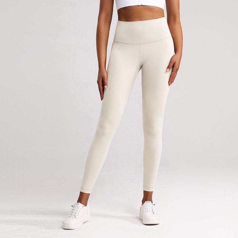 YL-017 Custom 4-Way Stretch High Waist Yoga Leggings view 2 for activewear sourcing