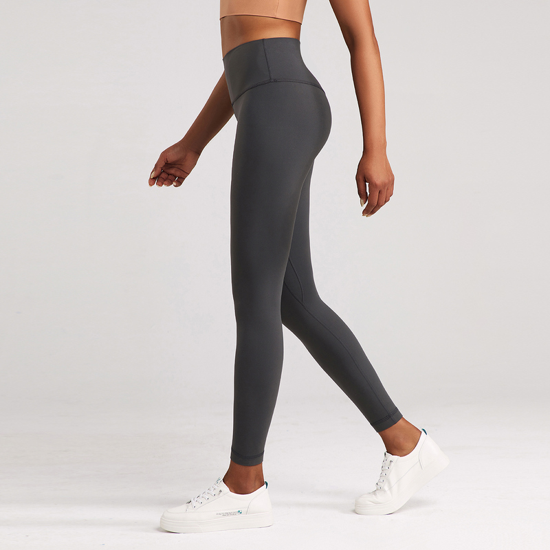 YL-017 Custom 4-Way Stretch High Waist Yoga Leggings view 3 for activewear sourcing