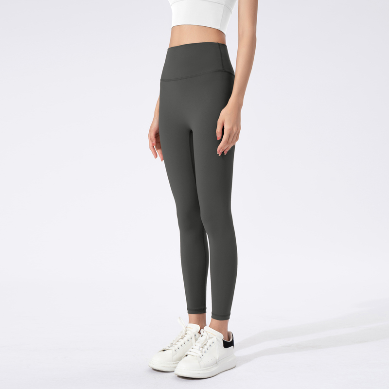 YL-018 OEM Mocha Squat Proof Yoga Leggings view 4 for activewear sourcing