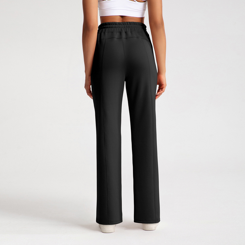 YL-020 Custom High Waist Flared Yoga Pants view 4 for activewear sourcing