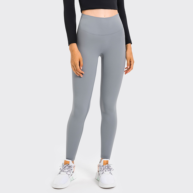 YL-023 Custom 7/8 Tummy Control Yoga Leggings view 6 for activewear sourcing