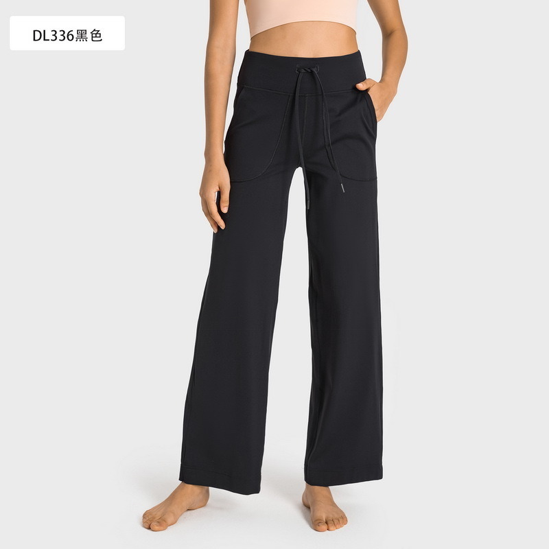 YL-026 OEM Wide Leg Yoga Pants view 2 for activewear sourcing