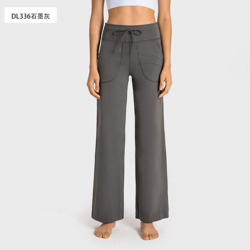 YL-026 OEM Wide Leg Yoga Pants view 3 for activewear sourcing
