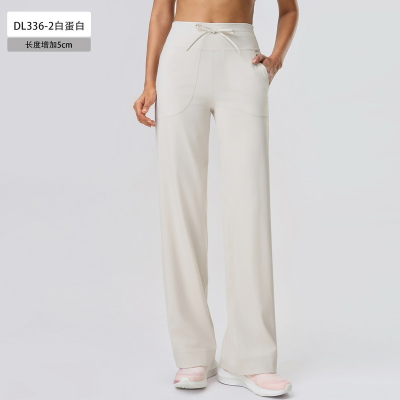 YL-026 OEM Wide Leg Yoga Pants view 4 for activewear sourcing
