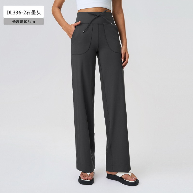YL-026 OEM Wide Leg Yoga Pants view 5 for activewear sourcing