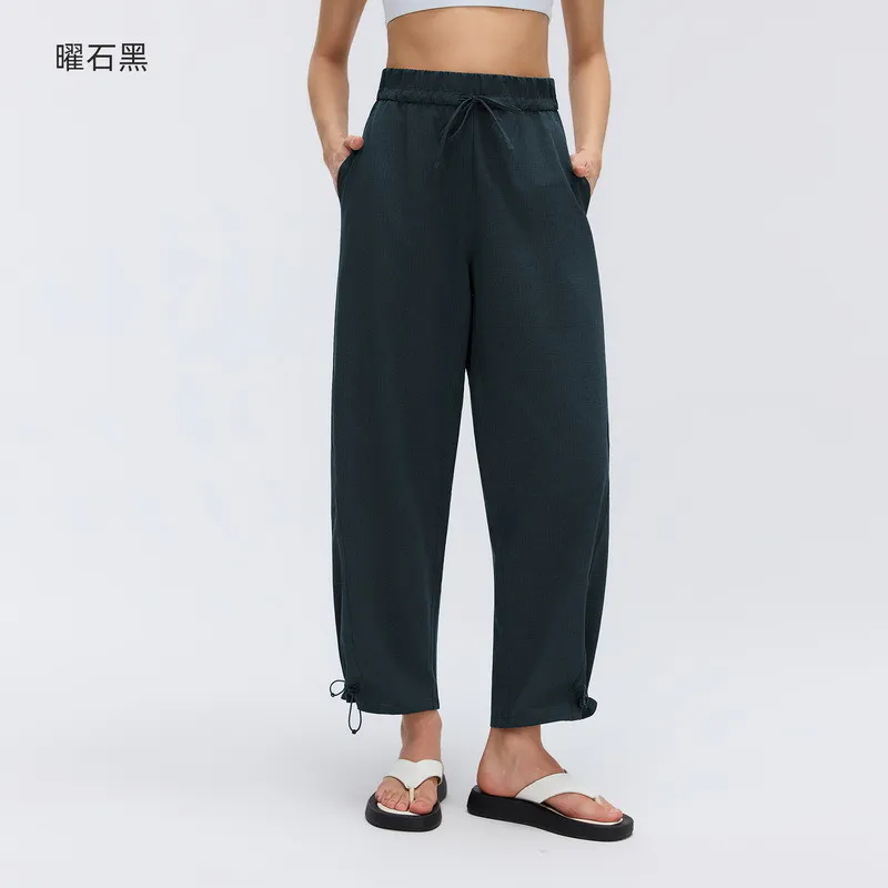 YL-032 White OEM High-Waist Yoga Leggings view 2 for activewear sourcing
