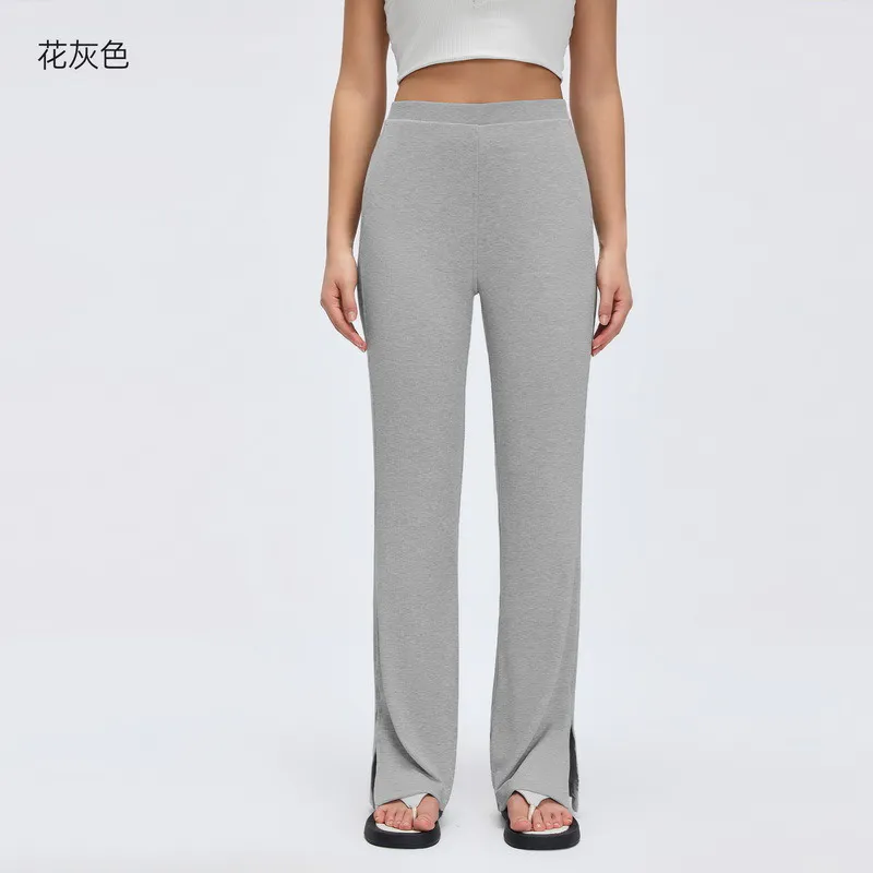 YL-035 OEM High-Waist Flare Yoga Leggings view 3 for activewear sourcing