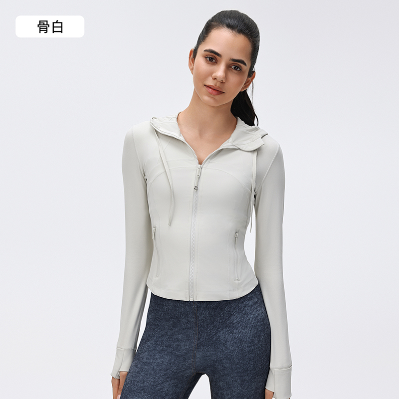 YS-035 OEM Hooded Jacket Activewear Set view 5 for activewear sourcing